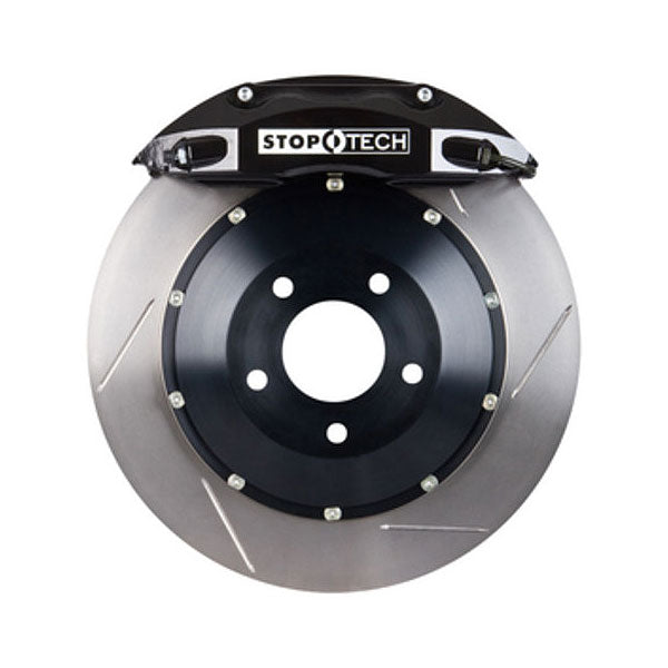 StopTech ST-40 Big Brake Kit Front 355x32mm Slotted Rotors Black Calipers - 15-20 WRX