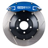 StopTech ST-40 Big Brake Kit Front 355x32mm Slotted Rotors Blue Calipers - 15-20 WRX
