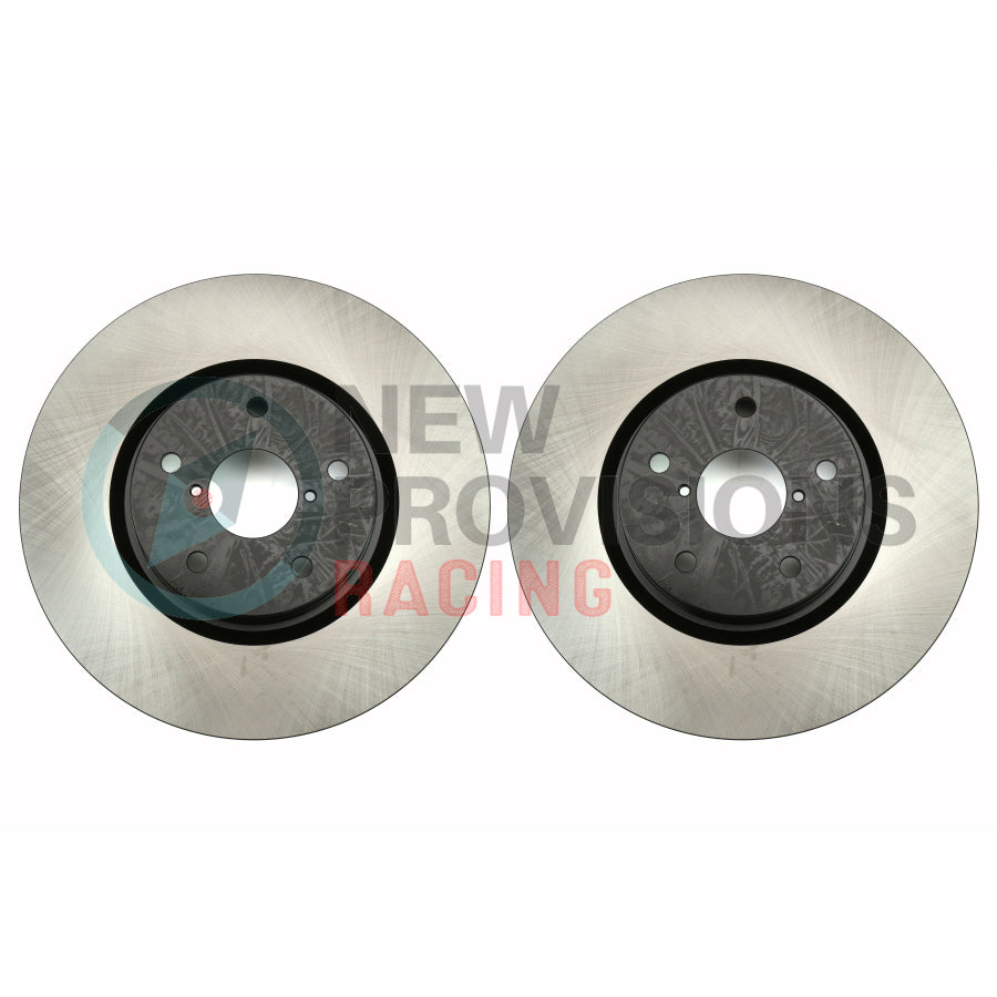 Centric Premium Brake Rotors Front Pair - 2022+ WRX