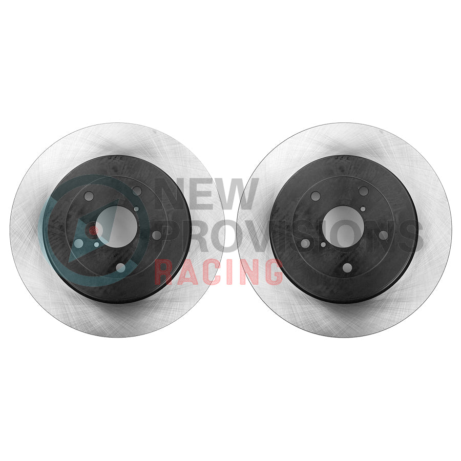 Centric Premium High Carbon Brake Rotor Rear Pair - 2004 STI - 5x100 ...