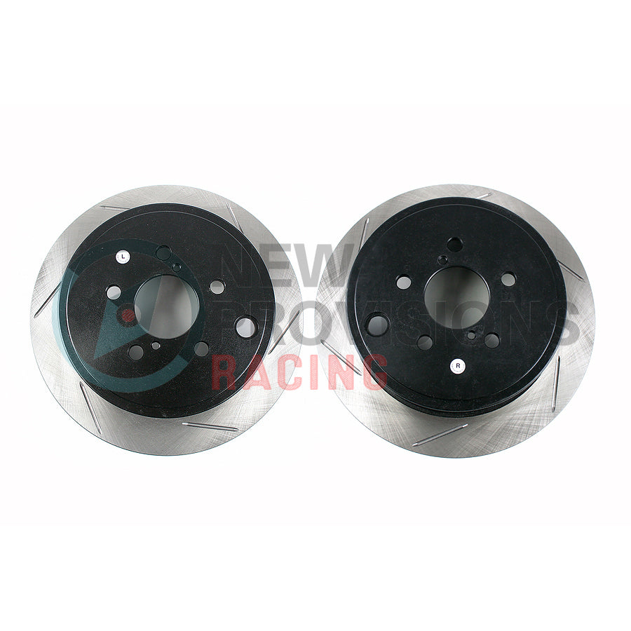 StopTech Slotted Sport Brake Rotors Rear Pair - 14+ FXT