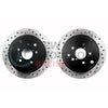 StopTech Sport Drilled Brake Rotors Rear Pair - 05-07 STI