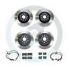 DBA T2 Street Brake Rotor Package Deal - Choice of Pads - 08-14 WRX w/ Upgraded 08-17 STI Brembo Calipers