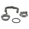 Tial QRJ 38mm V-Band Clamp Kit: Aluminum Weld-On Flange