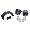 Torque Solution Solid Billet Engine & Transmission Mounts w/ Mount Plates - 02-14 WRX / 04-19 STI