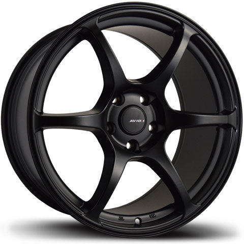 Avid.1 AV-26 18x9.5 5x114.3 +38 Matte Black Wheel - Universal