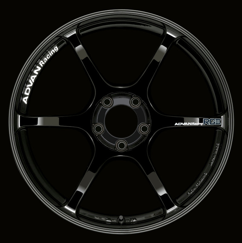 Advan RGIII 19x9 5x114.3 +35 Gloss Black Wheel - Universal