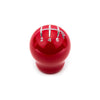 Raceseng Contour Red Gloss Shift Knob w/ Engraving - 04-20 STI / 15-20 WRX
