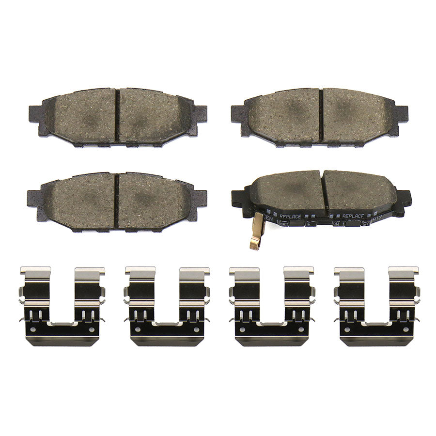 FactionFab V2 Rear Brake Pads - 2008-2021* WRX / 2013+ BRZ/FRS/GT86 | 1.10307.1