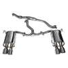 Invidia Q300 Catback Exhaust Stainless Tips Single Wall - 2022+ WRX