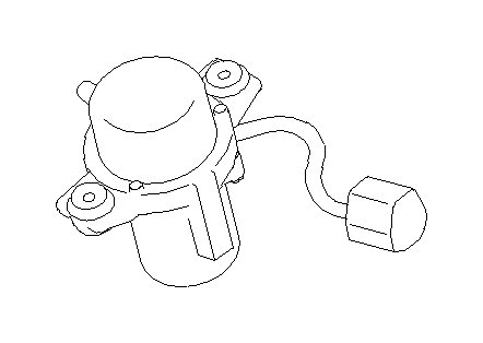 Subaru Genuine Power Brake Booster Vacuum Pump - 2015-2021 WRX