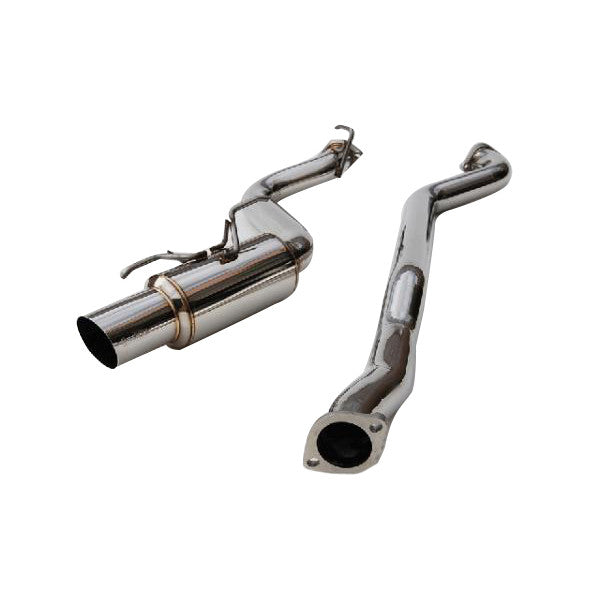 Invidia Racing Series Single Exit Cat Back Exhaust Polished Tip