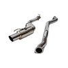 Invidia Racing Series Single Exit Cat Back Exhaust Polished Tip - 2008-2014 Hatchback WRX