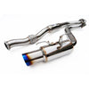 Invidia N1 Single Exit Catback Titanium Tip - 2008-2014 Sedan WRX / 2011-2014 Sedan STI