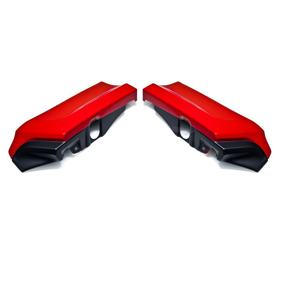 Jdm Rear Splash Guard Subaru JDM Rear Aero Splash Guards Pure Red - 15-20 WRX/STI - New ...