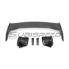 OLM Silverline Carbon Fiber OEM STI Style Spoiler with Black Bases - 15-19 WRX/STI
