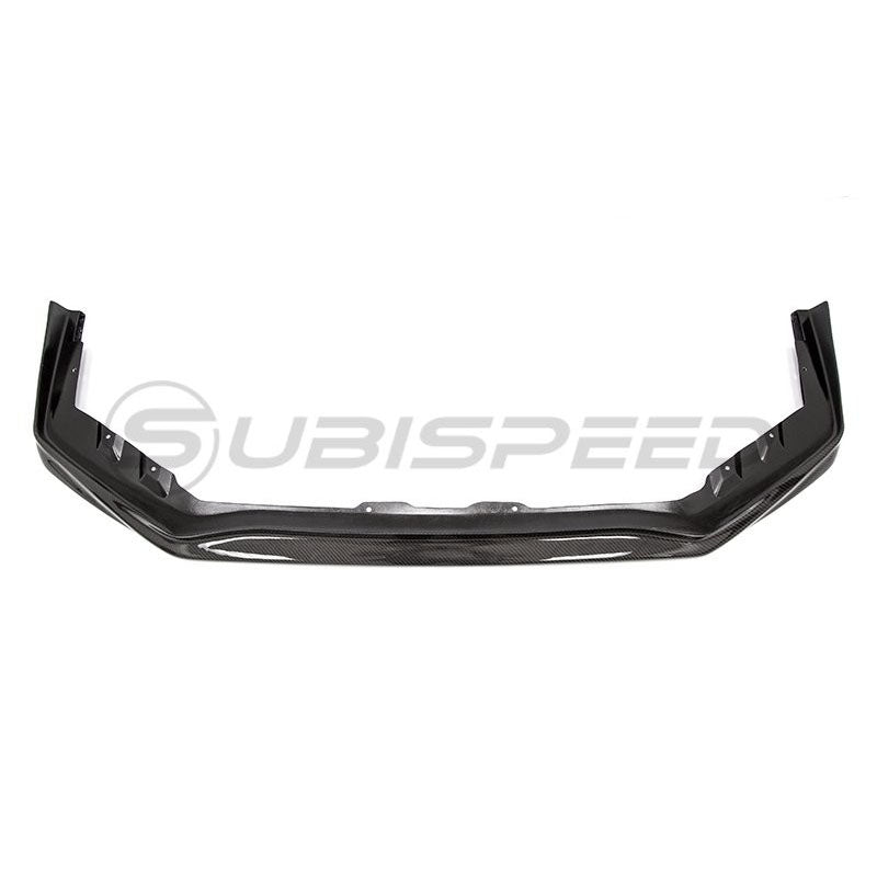 For 2015-2017 Subaru WRX / STI Only - STI Style Carbon Fiber Front Add-on Lip