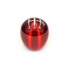 Raceseng Slammer Red Translucent Shift Knob w/ Engraving - 04-20 STI / 15-20 WRX