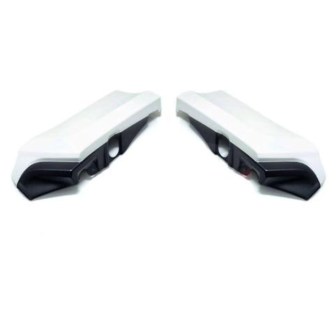 Subaru JDM Rear Aero Splash Guards Crystal White Pearl K1X - 15-20 WRX/STI